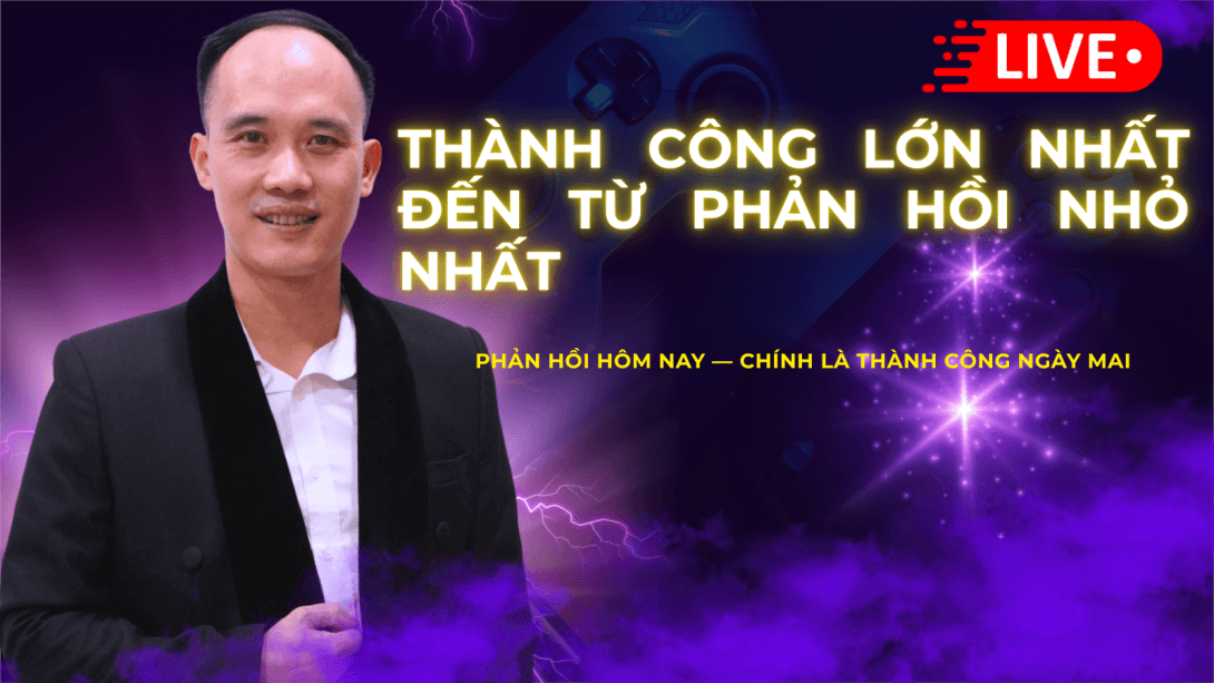 không có thất bại chỉ có phản hồi